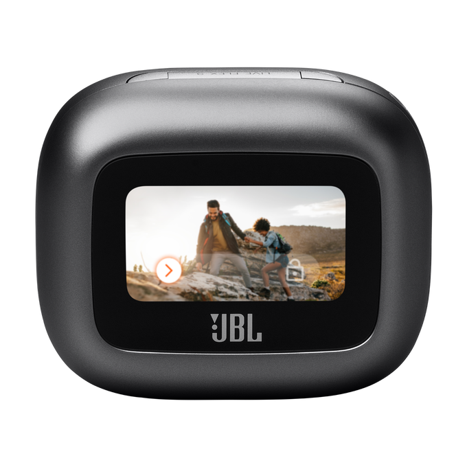 JBL Live Flex 3 - Black - True wireless noise-cancelling open-stick earbuds - Left image number null